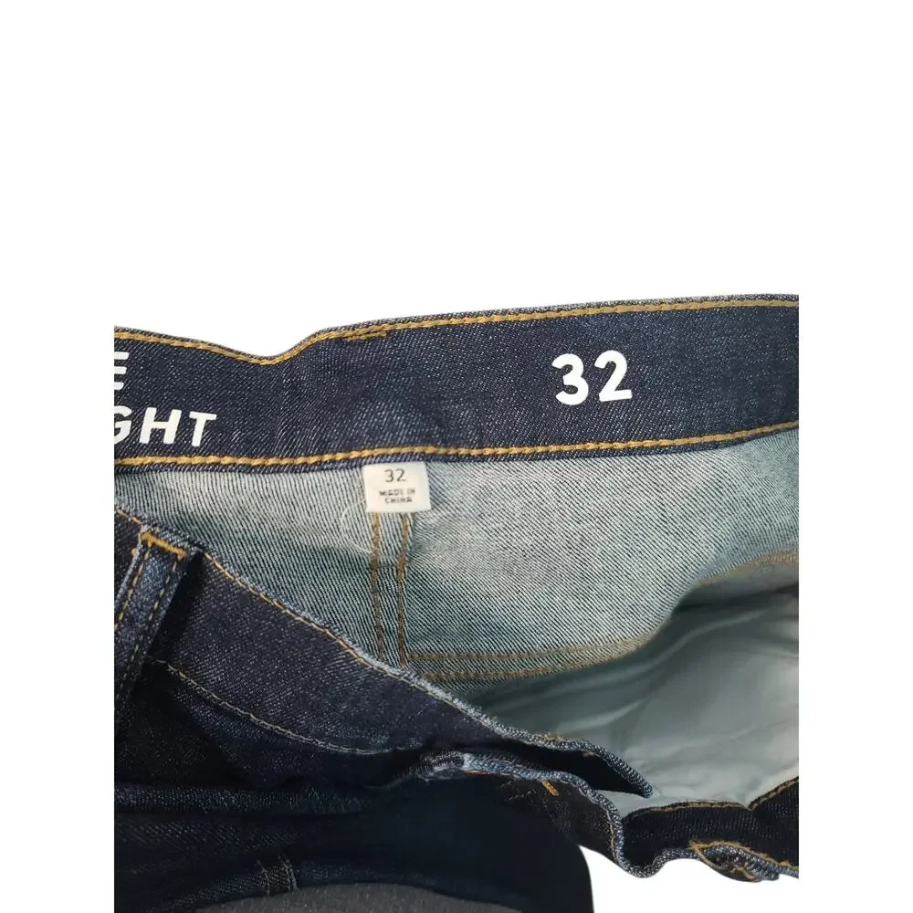 J Crew 9 Vintage Slim Straight Jeans 32 EUC Medium Wash Cotton Blend